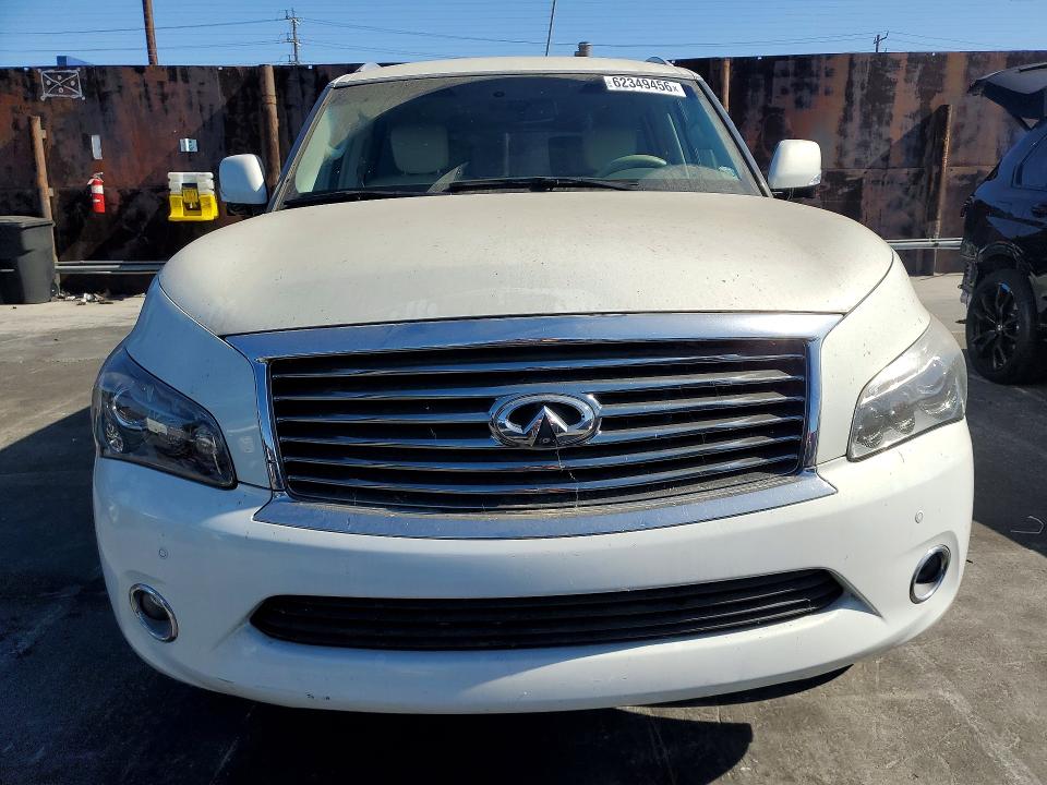 2012 Infiniti Qx56 VIN JN8AZ2NE6C9021322 COPART salvage auction — MECHANICAL, Ca - Dis/Dlr/Exp Only Clean Title, sold $2,100 on 2026-07-31 (photo 5)