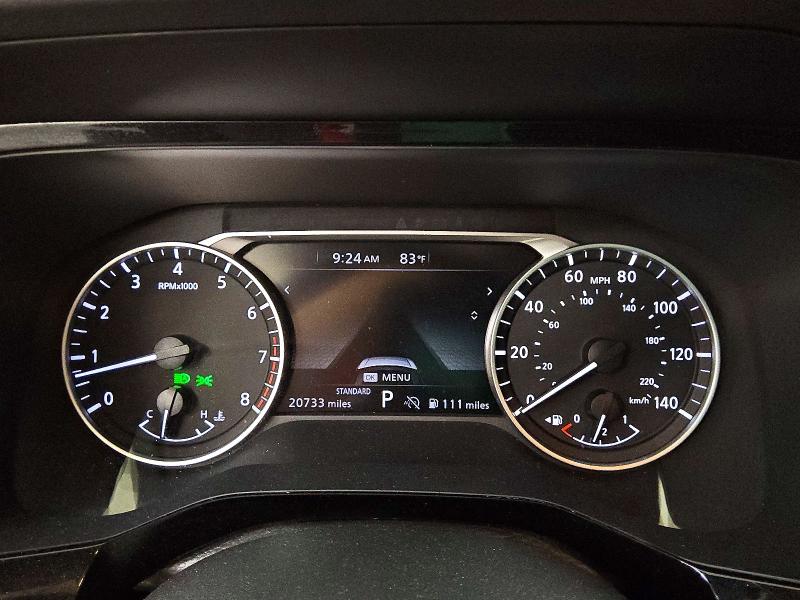 2025 Nissan Pathfinder VIN 5N1DR3BAXSC302097 COPART salvage auction — MINOR DENT/SCRATCHES, TX - CERTIFICATE OF TITLE, sold $24,750 on 2026-07-23 (photo 9)