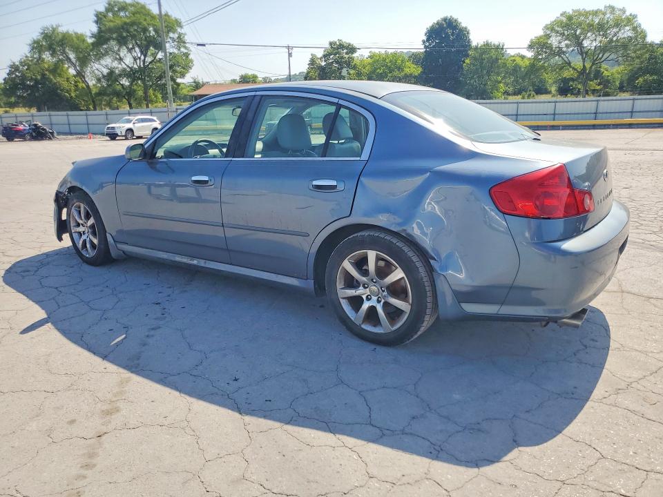 2006 Infiniti G35 VIN JNKCV51E86M505757 COPART salvage auction — FRONT END, Tn - Salvage Certificate, sold $250 on 2026-07-08 (photo 2)