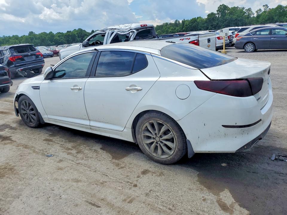 2015 Kia Optima VIN KNAGM4A76F5617675 COPART salvage auction — MECHANICAL, Fl - Cert Of Title-Rebuilt, sold $500 on 2026-07-30 (photo 2)