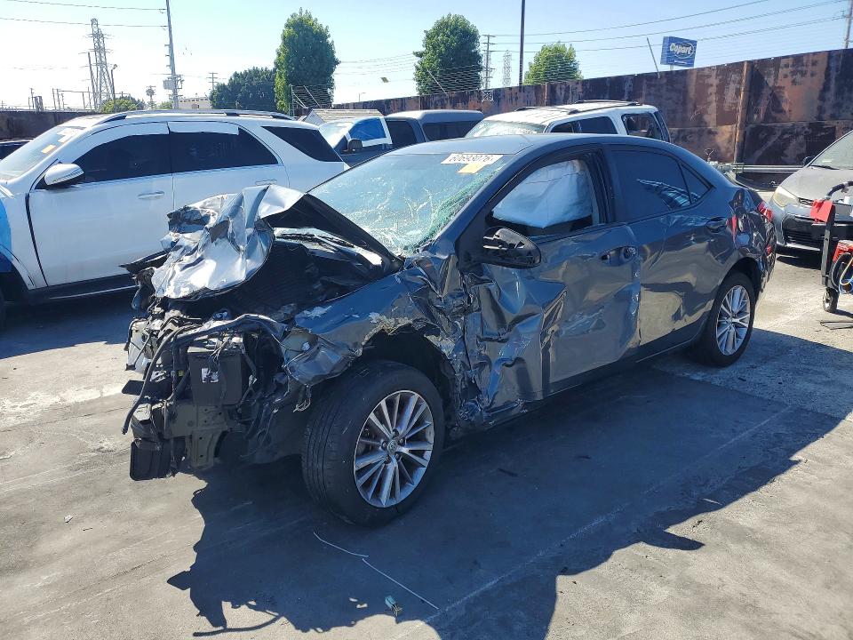 2015 Toyota Corolla VIN 5YFBURHE9FP333796 COPART salvage auction — FRONT END, Ca - Acq Bos - Post Sale - Salvage, sold $725 on 2026-07-10 (photo 1)