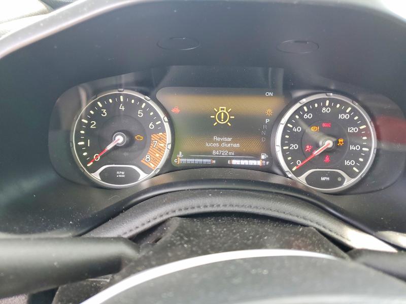 2021 Jeep Renegade VIN ZACNJCBB7MPM43262 COPART salvage auction — FRONT END, Fl - Certificate Of Destruction, sold $2,350 on 2026-07-27 (photo 9)