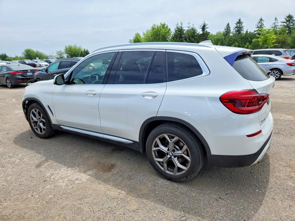 2021 BMW X3 VIN 5UXTY5C01M9E60561 COPART salvage auction — FRONT END, ON - PERMIT SALVAGE, sold $3,600 on 2026-07-21 (photo 2)
