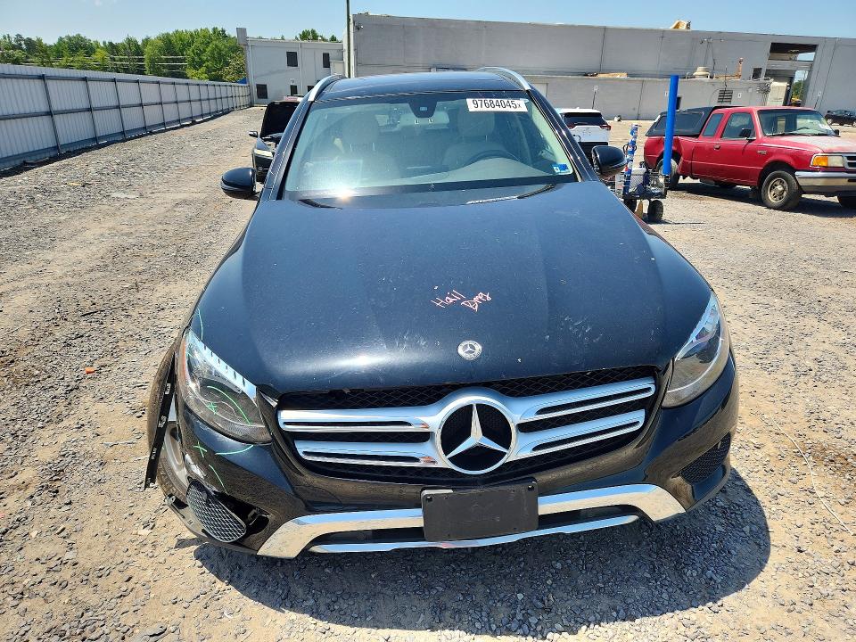 2017 Mercedes-benz Glc VIN WDC0G4KB2HF270870 COPART salvage auction — FRONT END, Va - Cert Of Title - Salvage, sold $5,400 on 2026-07-22 (photo 5)