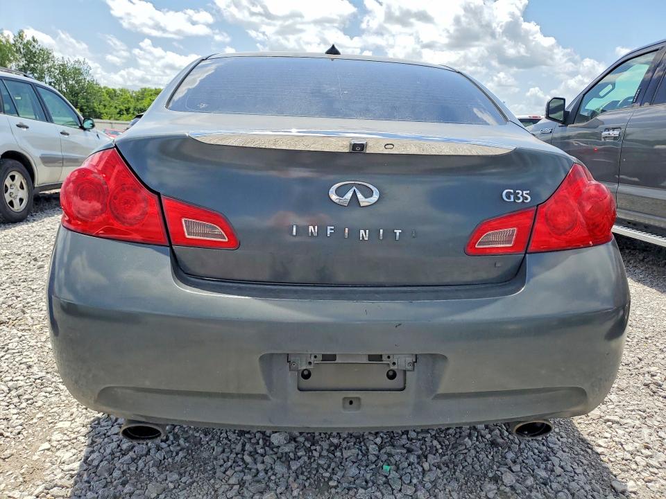 2008 Infiniti G35 VIN JNKBV61E28M219987 COPART salvage auction — UNDERCARRIAGE, Al - Cert Of Title-Salvage Title, sold $225 on 2026-07-28 (photo 6)