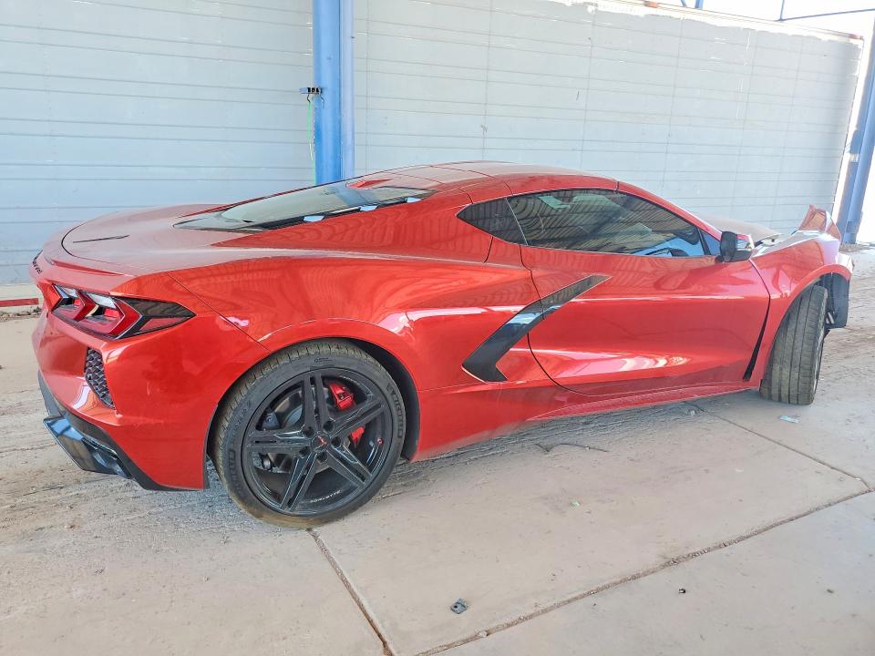 2025 Chevrolet Corvette VIN 1G1YA2D48S5113315 COPART salvage auction — FRONT END, Az - Cert Of Title - Salvage, sold $21,300 on 2026-09-03 (photo 3)