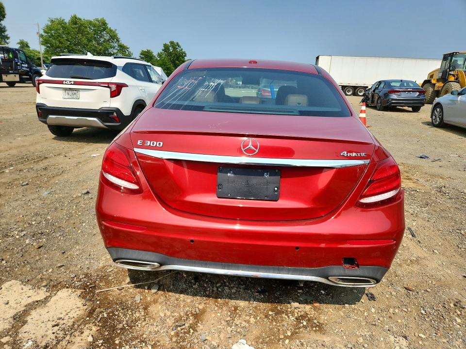 2017 Mercedes-benz E-klasse VIN WDDZF4KB2HA193517 COPART salvage auction — FRONT END, IN - CERTIFICATE OF TITLE, sold $6,800 on 2026-07-28 (photo 6)