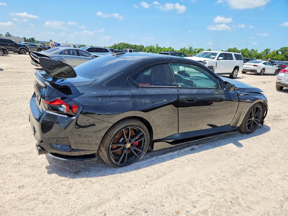 2022 BMW M2 VIN 3MW53CM09N8C75580 COPART salvage auction — FRONT END, Mo - Salvage Certificate Of Title, sold $16,700 on 2026-09-11 (photo 3)