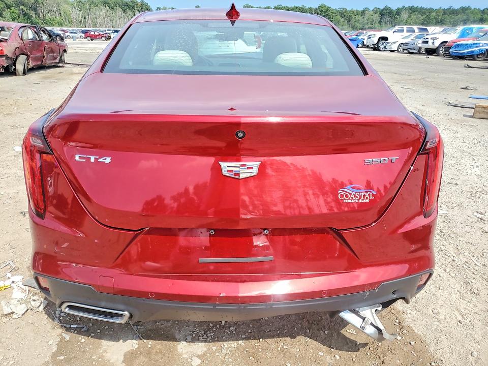 2024 Cadillac Ct4 VIN 1G6DB5RK9R0124751 COPART salvage auction — FRONT END, Sc - Cert Of Title-Salvage, sold $5,400 on 2026-08-24 (photo 6)