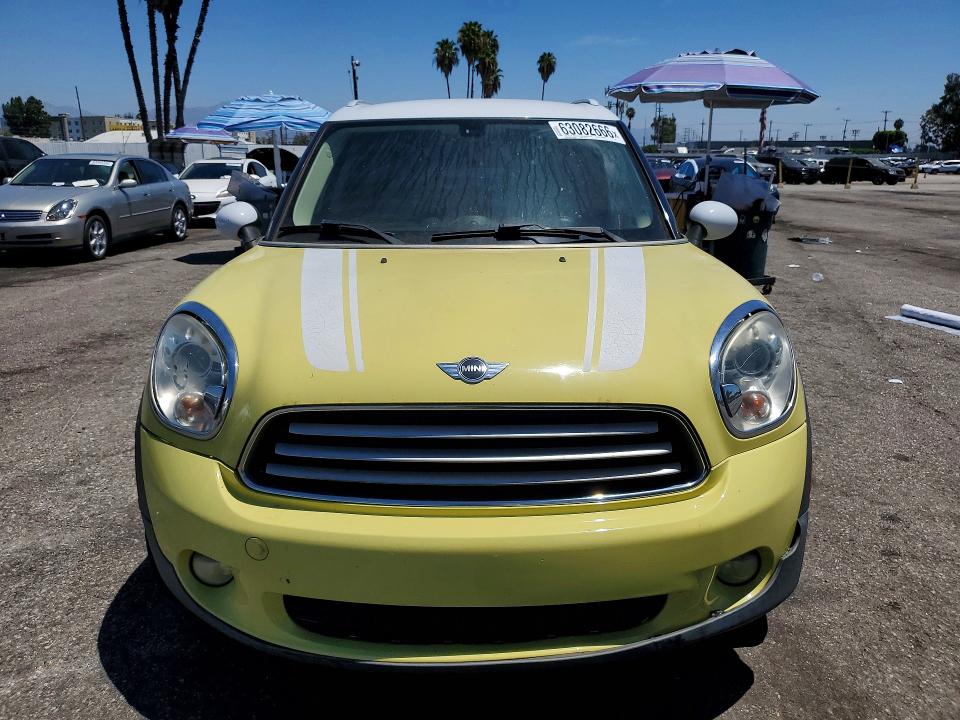 2012 Mini Countryman VIN WMWZB3C57CWM03255 COPART salvage auction — MECHANICAL, Ca - Dis/Dlr/Exp Only Clean Title, sold $850 on 2026-08-07 (photo 5)