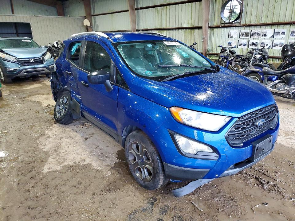 2018 Ford Ecosport VIN MAJ3P1RE1JC186019 COPART salvage auction — SIDE, TX - SALVAGE VEHICLE TITLE (P), sold $800 on 2026-07-16 (photo 4)