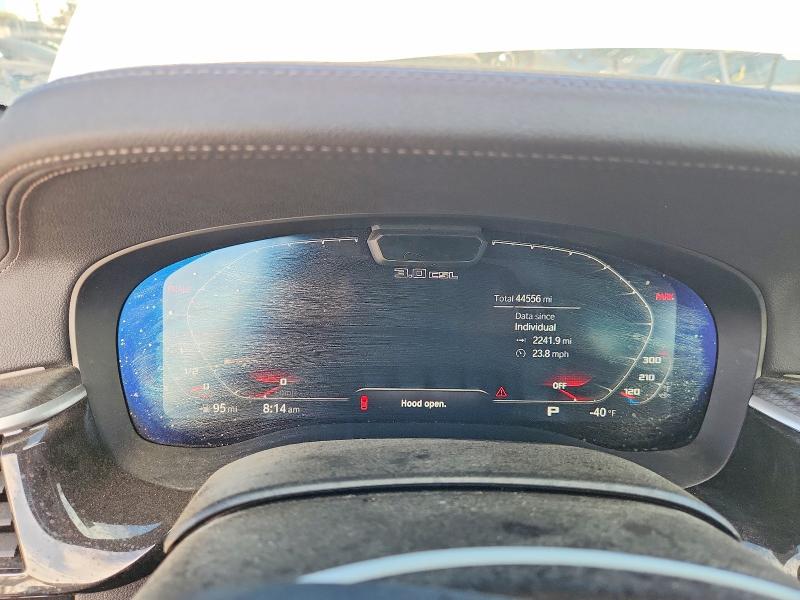 2023 BMW M5 VIN WBA13BK06PCM40203 COPART salvage auction — REAR END, CA - DIS/DLR/EXP ONLY CLEAN TITLE, sold $20,600 on 2026-07-29 (photo 9)