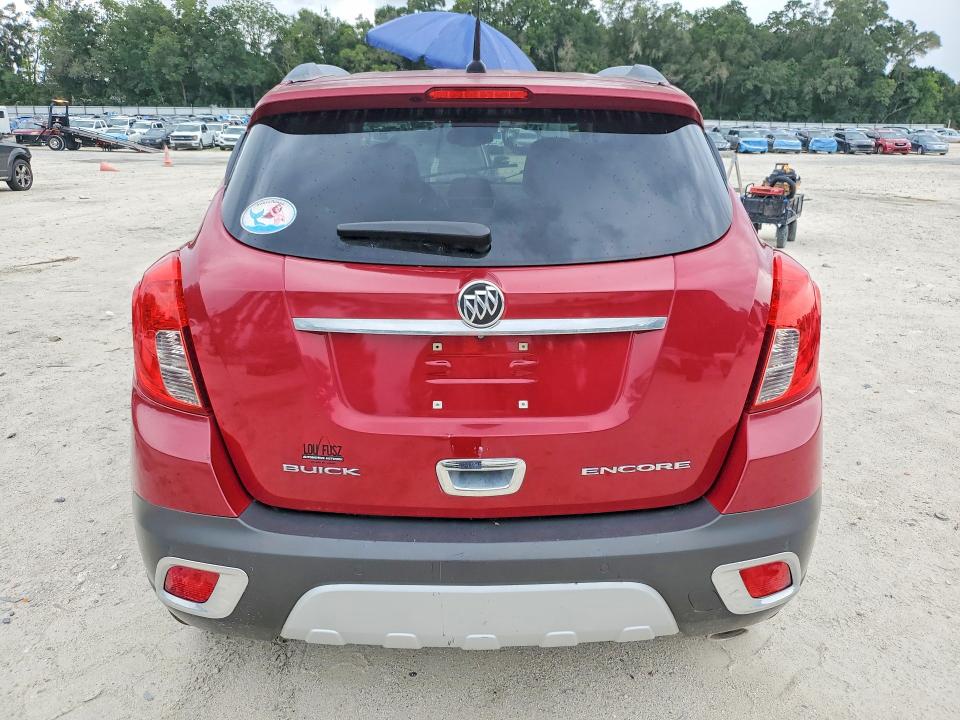 2014 Buick Encore VIN KL4CJDSB9EB711766 COPART salvage auction — WATER/FLOOD, FL - CERTIFICATE OF DESTRUCTION, sold $275 on 2026-07-21 (photo 6)