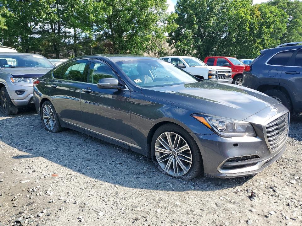 2019 Genesis G80 VIN KMHGN4JE7KU289449 COPART salvage auction — FRONT END, Ma - Cert Of Title-Salvage, sold $925 on 2026-07-29 (photo 4)