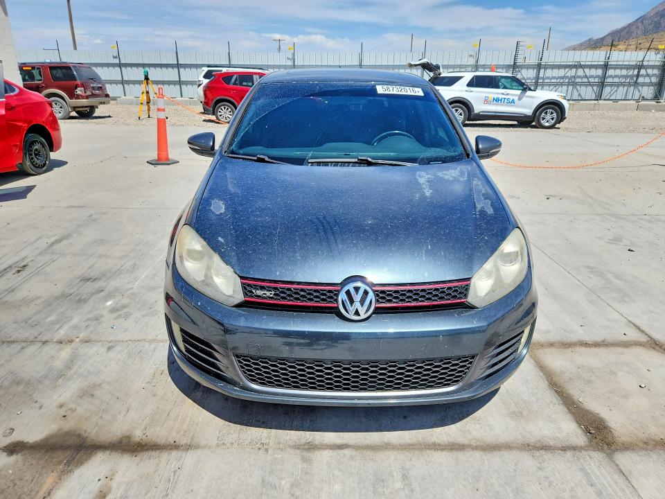 2012 Volkswagen Gti VIN WVWHD7AJ6CW145665 COPART salvage auction — MECHANICAL, Oh - Certificate Of Title, sold $975 on 2026-07-13 (photo 5)