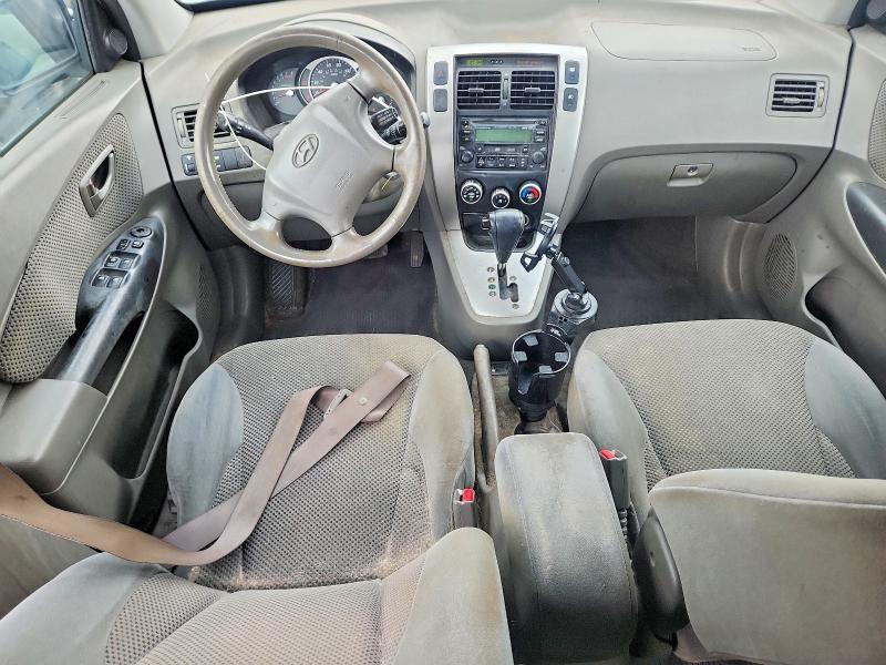 2008 Hyundai Tucson VIN KM8JN12D18U773278 COPART salvage auction — FRONT END, MD - CERT OF SALVAGE > 75% DAMAGE (P), sold $400 on 2026-07-21 (photo 8)