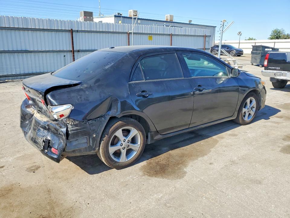 2012 Toyota Corolla VIN 5YFBU4EE6CP027027 COPART salvage auction — REAR END, Ca - Salvage Certificate, sold $1,050 on 2026-07-31 (photo 3)