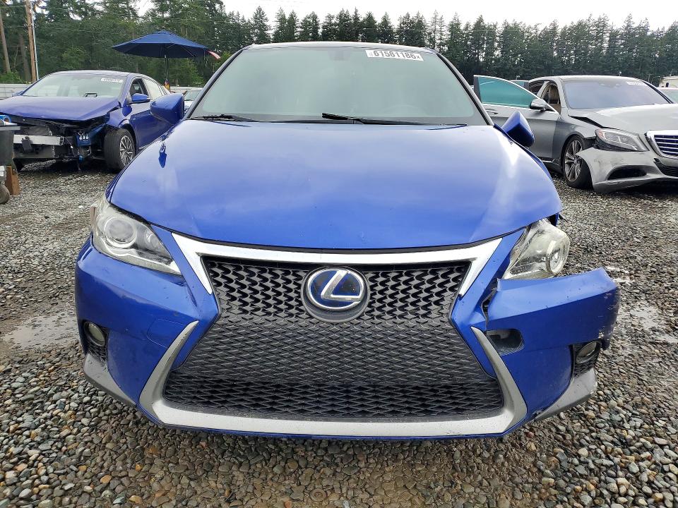 2015 Lexus Ct 200 VIN JTHKD5BH7F2217764 COPART salvage auction — FRONT END, WA - BILL OF SALE, sold $550 on 2026-07-24 (photo 5)