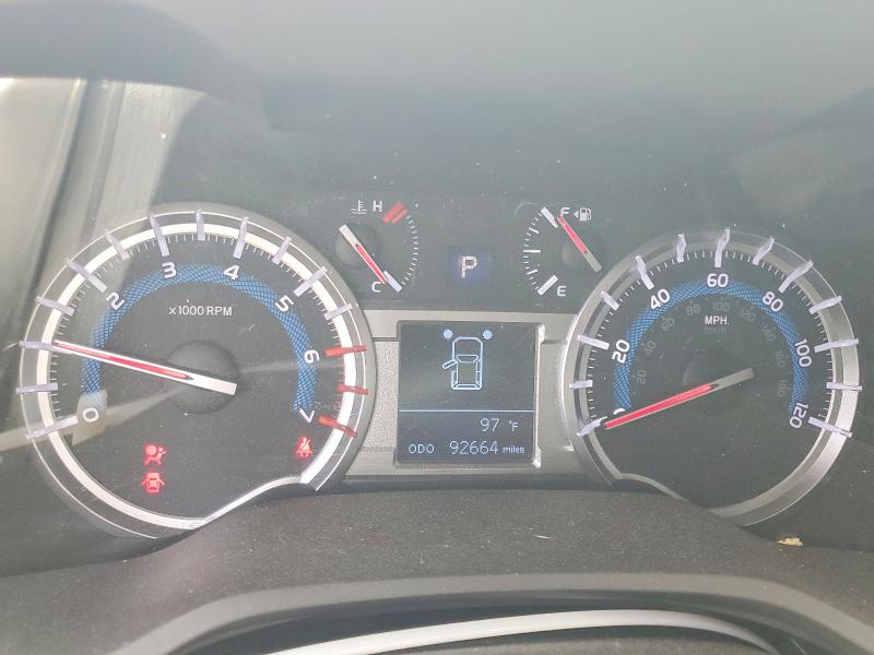 2018 Toyota 4runner VIN JTEZU5JR7J5190031 COPART salvage auction — FRONT END, Ga - Cert Of Title-Salvage, sold $5,900 on 2026-07-24 (photo 9)