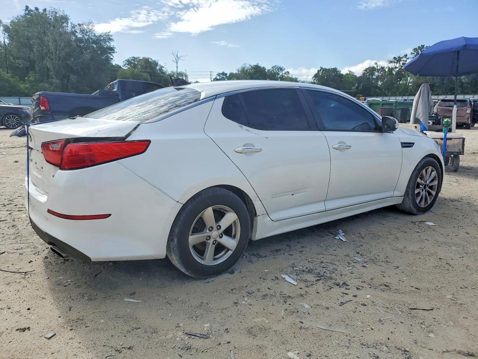 2015 Kia Optima VIN KNAGM4A77F5608449 COPART salvage auction — REAR END, Fl - Cert Of Title Slvg Rebuildable, sold $250 on 2026-07-28 (photo 3)