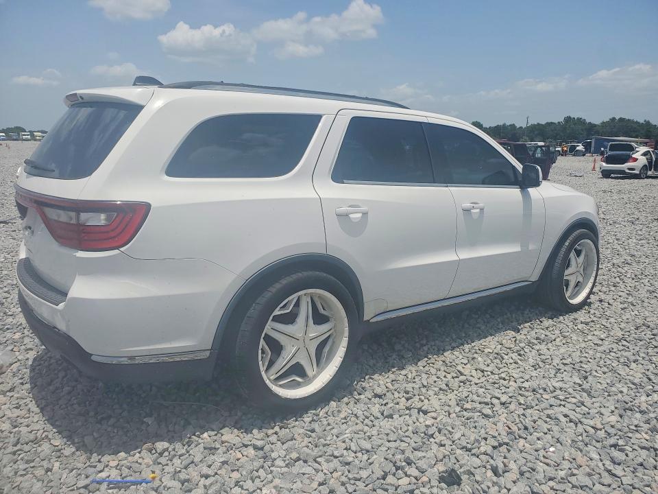 2015 Dodge Durango VIN 1C4RDHDG9FC740297 COPART salvage auction — FRONT END, FL - CERT OF TITLE-REBUILT, sold $1,300 on 2026-07-31 (photo 3)
