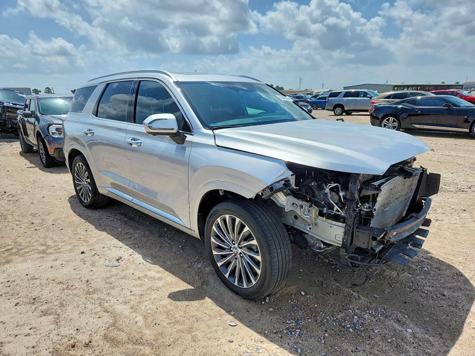 2024 Hyundai Palisade VIN KM8R7DGE8RU768290 COPART salvage auction — FRONT END, La - Cert Of Title-Salvage, sold $125 on 2026-07-28 (photo 4)