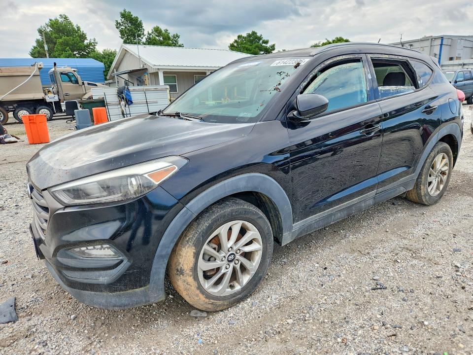 2016 Hyundai Tucson VIN KM8J3CA41GU145920 COPART salvage auction — NORMAL WEAR, Ar - Certificate Of Title (P), sold $1,450 on 2026-07-27 (photo 1)