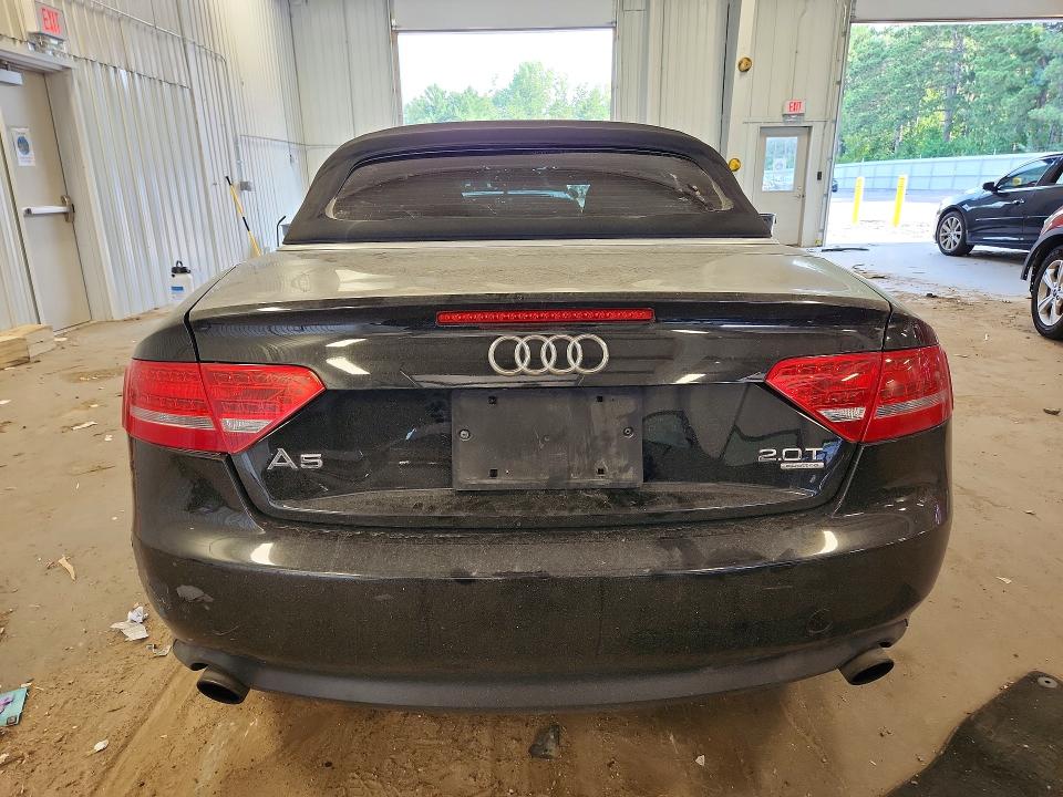 2011 Audi A5 VIN WAULFAFH6BN009612 COPART salvage auction — FRONT END, Mn - Cert Of Title-Prior Salvage, sold $525 on 2026-07-30 (photo 6)
