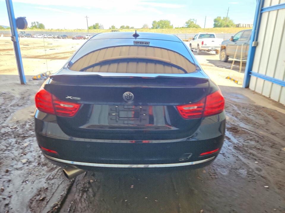 2015 BMW 4er VIN WBA4A7C5XFD413251 COPART salvage auction — FRONT END, Co - Dis/Dlr/Exp Only Clean Title, sold $1,200 on 2026-08-12 (photo 6)