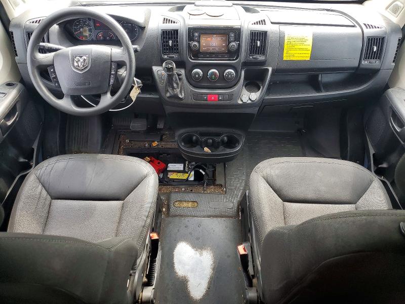 2020 Ram Promaster 3500 VIN 3C6URVJG5LE132139 COPART salvage auction — NORMAL WEAR, Ny - Certificate Of Title, sold $275 on 2026-07-28 (photo 8)