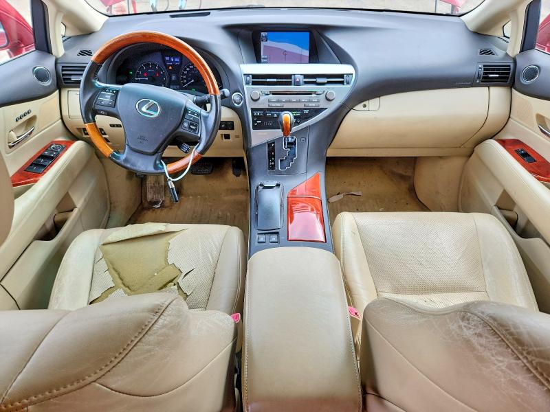 2011 Lexus Rx VIN JTJBK1BA7B2437934 COPART salvage auction — FRONT END, On - Permit Salvage, sold $3,050 on 2026-07-21 (photo 8)