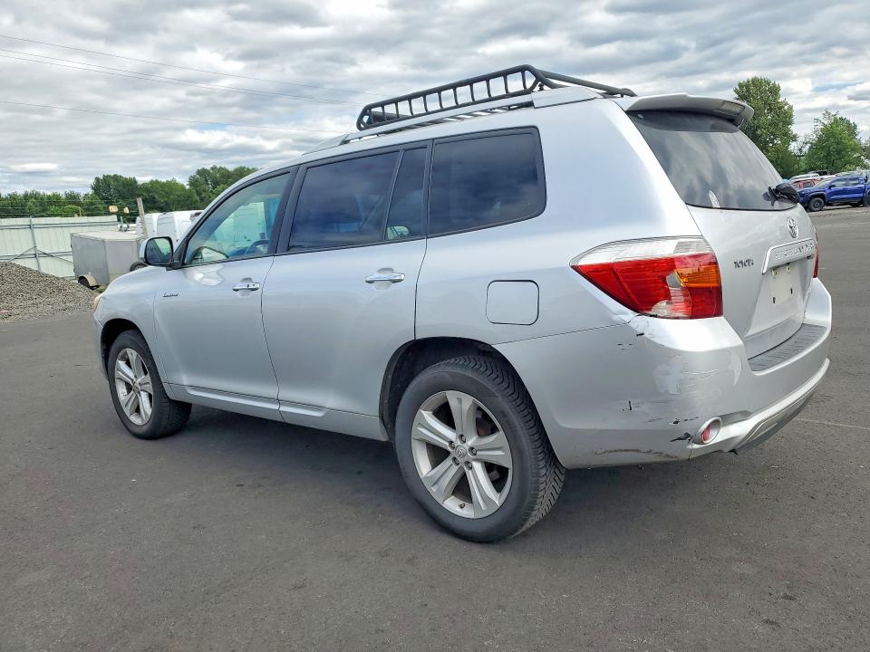 2009 Toyota Highlander VIN JTEES42A192144375 COPART salvage auction — MECHANICAL, Or - Certificate Of Title, sold $125 on 2026-07-29 (photo 2)
