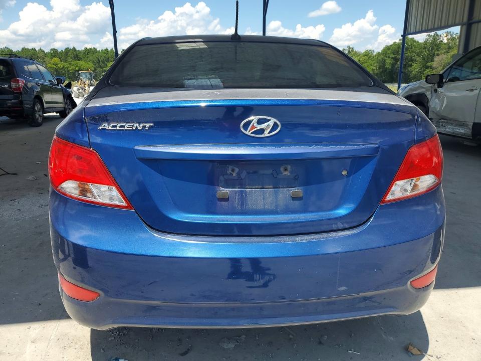 2016 Hyundai Accent VIN KMHCT4AE4GU065437 COPART salvage auction — MINOR DENT/SCRATCHES, Ct - Clean Title, sold $700 on 2026-07-16 (photo 6)