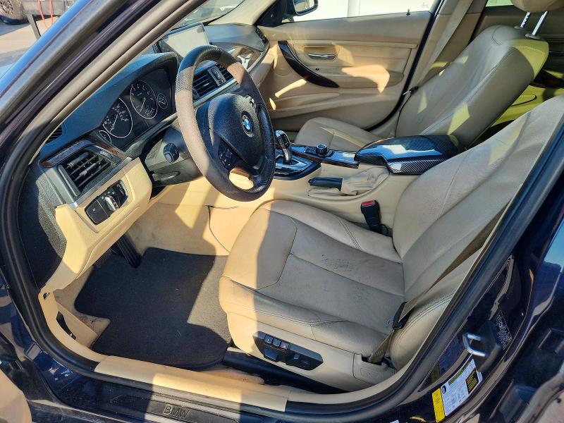 2014 BMW 3er VIN WBA3B1G51ENS77813 COPART salvage auction — SIDE, Tx - Certificate Of Title (P), sold $250 on 2026-07-20 (photo 7)