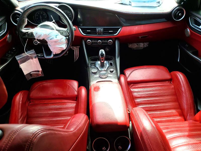 2021 Alfa romeo Giulia VIN ZARFANBN9M7640918 COPART salvage auction — FRONT END, Fl - Certificate Of Destruction, sold $875 on 2026-08-18 (photo 8)