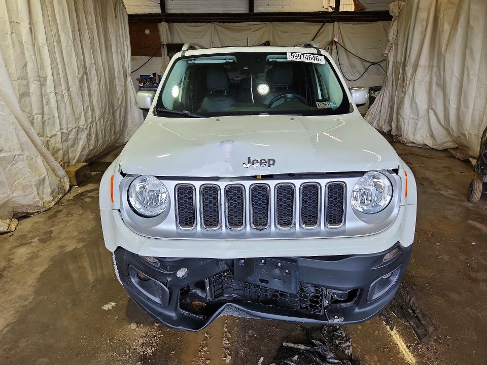 2016 Jeep Renegade VIN ZACCJBDT5GPD32028 COPART salvage auction — FRONT END, Pa - Certificate Of Salvage, sold $2,200 on 2026-07-16 (photo 5)