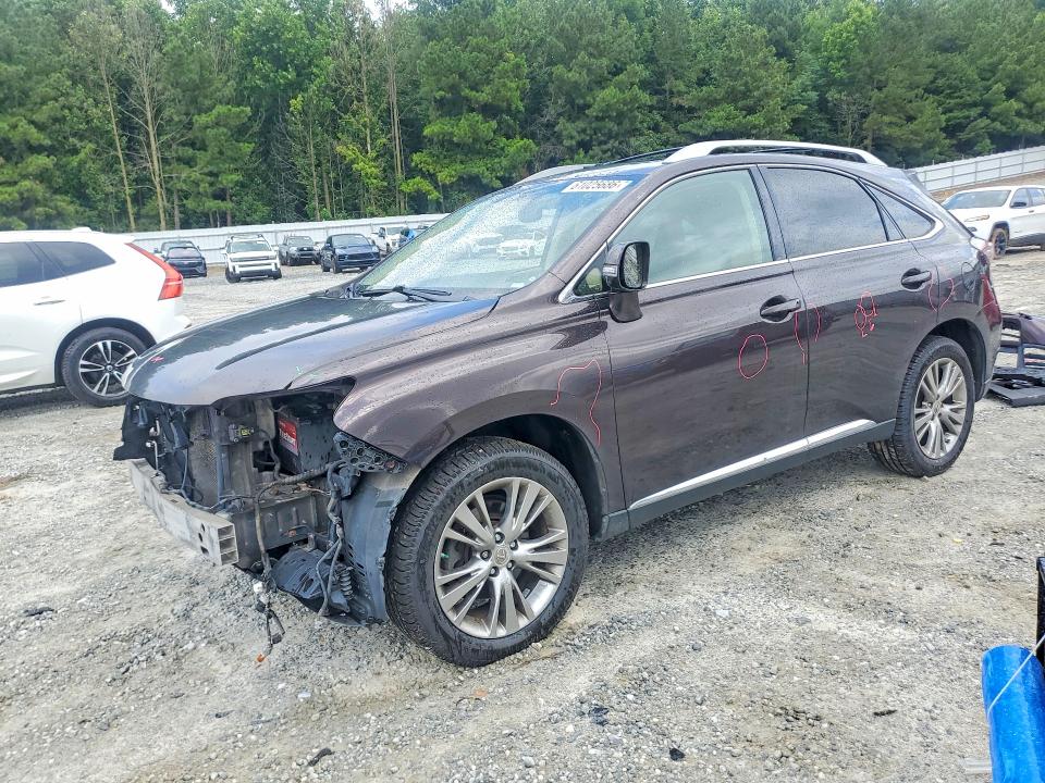 2013 Lexus Rx VIN JTJBK1BA6D2023028 COPART salvage auction — FRONT END, Ga - Cert Of Title-Salvage, sold $2,950 on 2026-07-22 (photo 1)