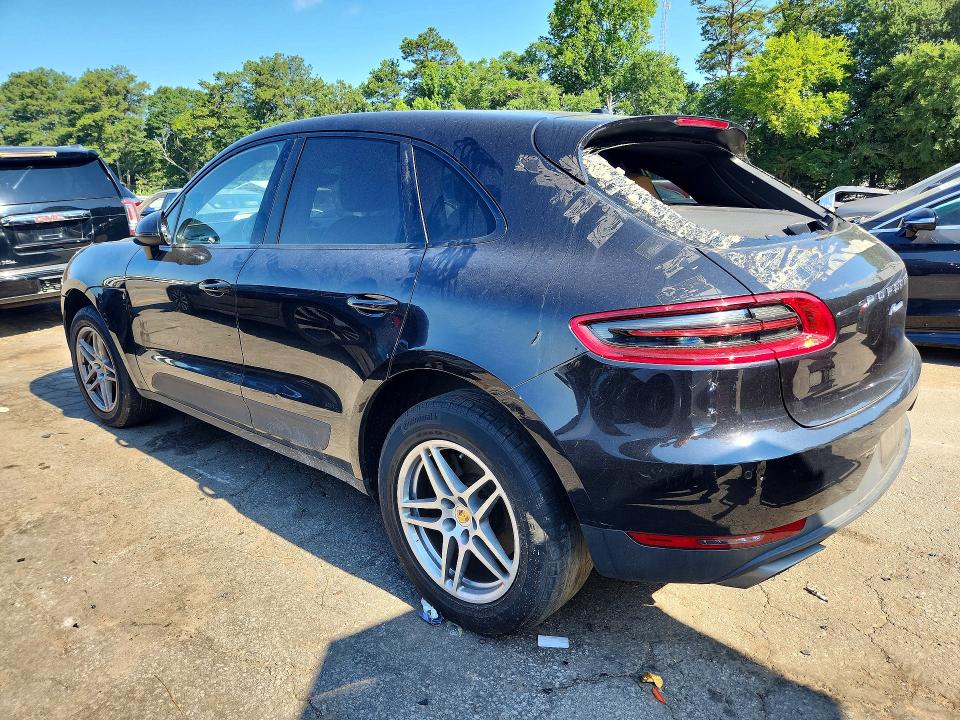 2017 Porsche Macan VIN WP1AA2A56HLB06842 COPART salvage auction — REAR END, Ga - Certificate Of Title, sold $5,400 on 2026-07-17 (photo 2)