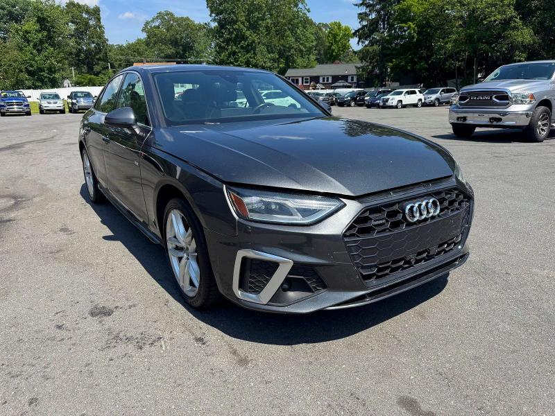 2021 Audi A4 VIN WAUDAAF49MA061648 COPART salvage auction — MINOR DENT/SCRATCHES, Salvage Title, sold $9,800 on 2026-07-29 (photo 4)