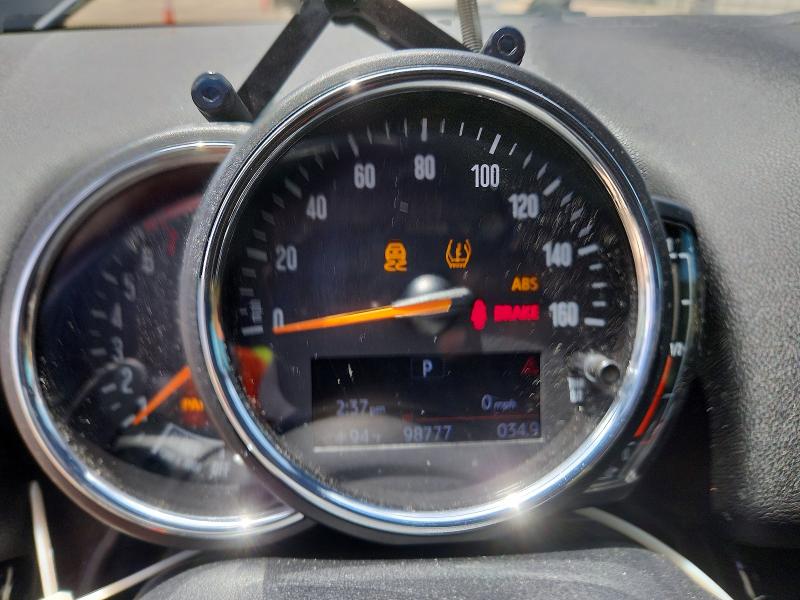 2019 Mini Cooper VIN WMZYT3C5XK3E94276 COPART salvage auction — FRONT END, Tx - Salvage Vehicle Title, sold $40 on 2026-09-02 (photo 9)