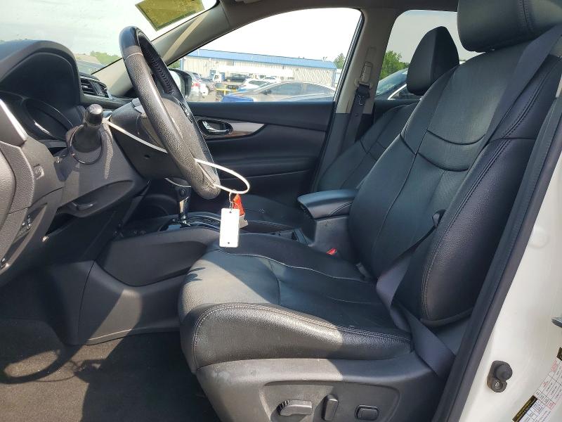 2016 Nissan Rogue VIN KNMAT2MVXGP712479 COPART salvage auction — FRONT END, Pa - Certificate Of Salvage, sold $1,750 on 2026-07-17 (photo 7)