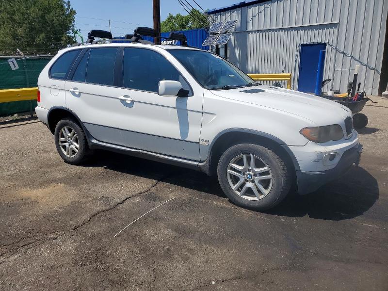 2006 BMW X5 VIN 5UXFA13566LY34073 COPART salvage auction — FRONT END, Co - Dis/Dlr/Exp Only Clean Title, sold $275 on 2026-07-28 (photo 4)