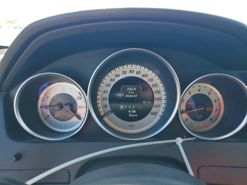 2014 Mercedes-benz C-klasse VIN WDDGF4HB6EA958996 COPART salvage auction — REAR END, Ca - Salvage Certificate, sold $450 on 2026-08-17 (photo 9)