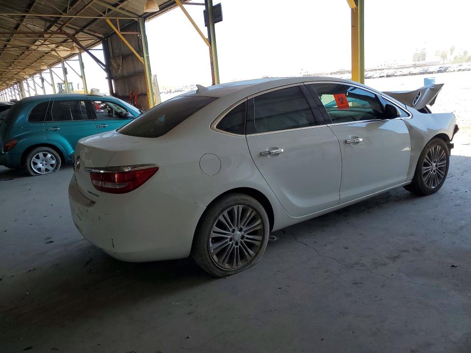 2013 Buick Verano VIN 1G4PR5SK5D4207123 COPART salvage auction — FRONT END, Az - Certificate Of Title, sold $475 on 2026-07-27 (photo 3)