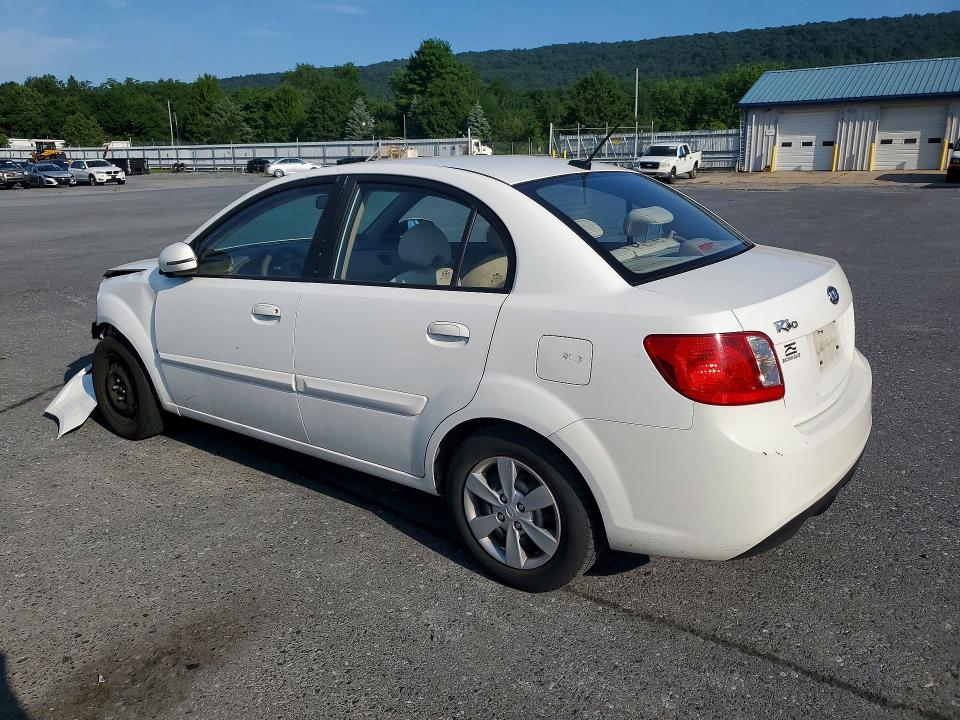 2010 Kia Rio VIN KNADH4A30A6658892 COPART salvage auction — FRONT END, PA - CERTIFICATE OF SALVAGE, sold $125 on 2026-07-28 (photo 2)