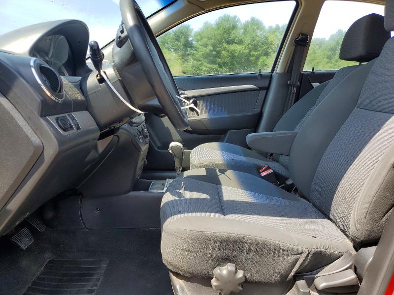 2009 Chevrolet Aveo VIN KL1TG56E09B338452 COPART salvage auction — FRAME DAMAGE, MA - CERT OF TITLE-RECONSTRCTD COLL, sold $325 on 2026-07-23 (photo 7)