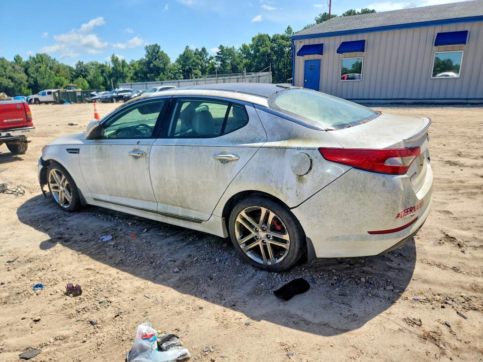2013 Kia Optima VIN 5XXGR4A69DG176340 COPART salvage auction — FRONT END, FL - CERTIFICATE OF TITLE, sold $350 on 2026-07-24 (photo 2)