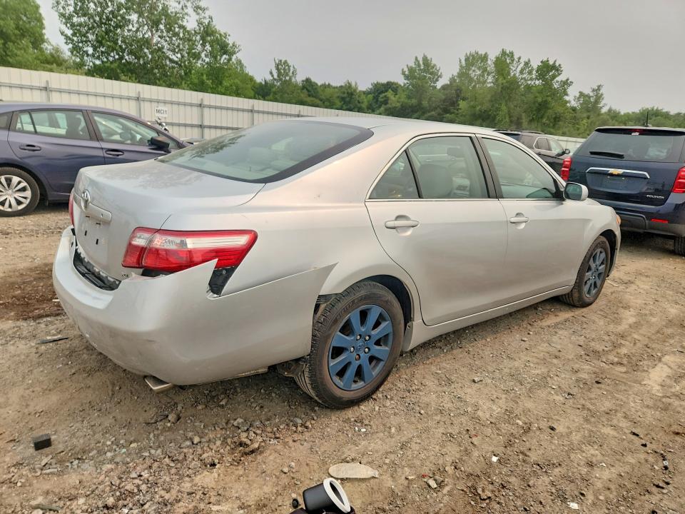 2007 Toyota Camry VIN JTNBE46K873013075 COPART salvage auction — REAR END, Ma - Cert Of Title-Reconstrctd Coll, sold $450 on 2026-07-22 (photo 3)