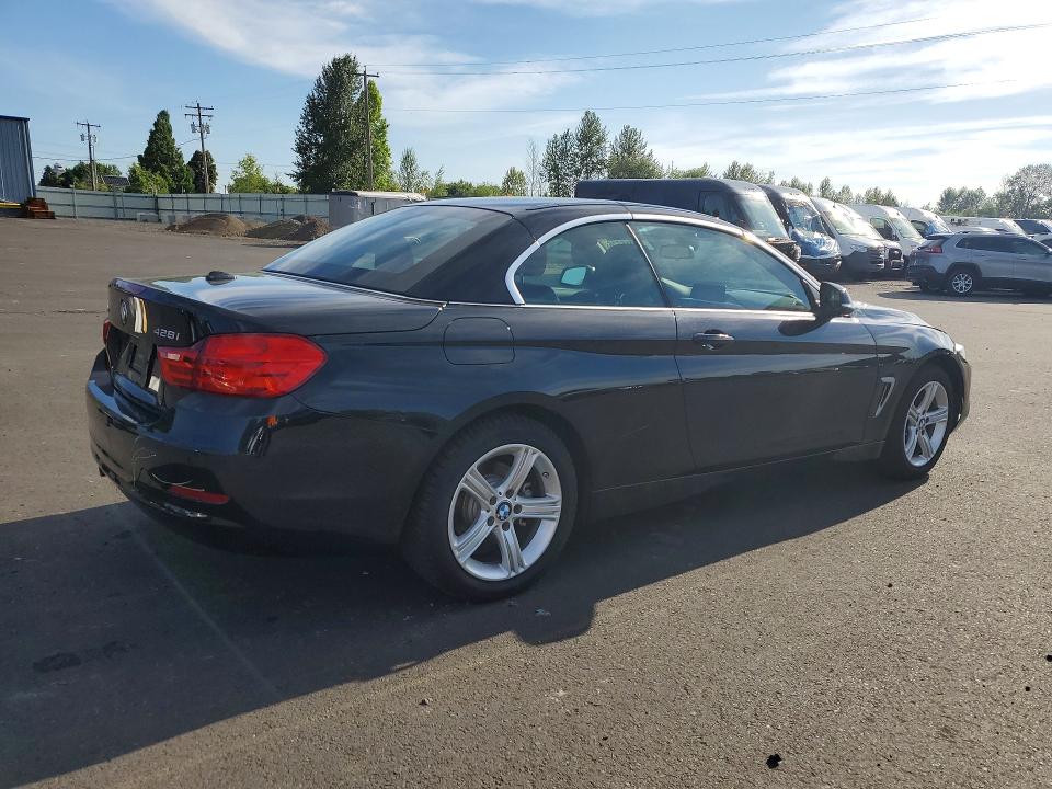 2015 BMW 4er VIN WBA3T1C50FP820495 COPART salvage auction — FRONT END, Id - Salvage Certificate Of Title, sold $5,200 on 2026-07-29 (photo 3)