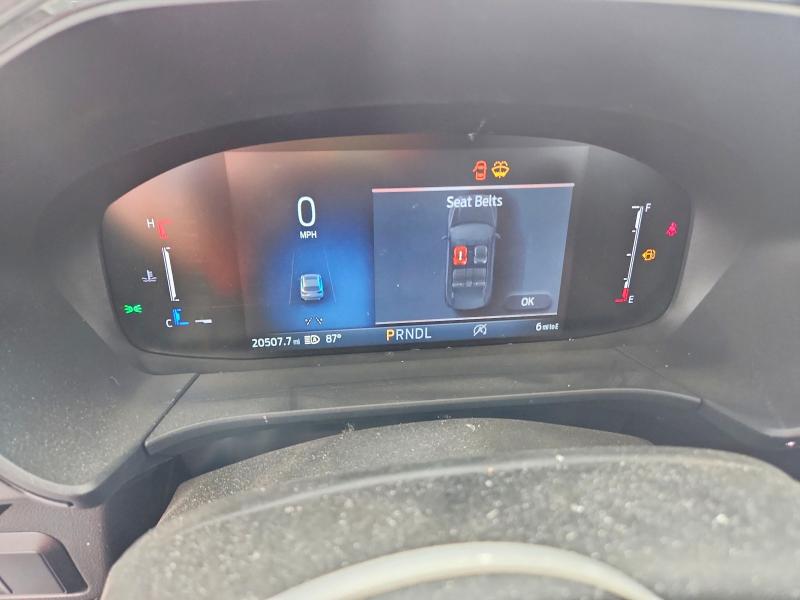 2025 Ford Escape VIN 1FMCU9MN6SUB07718 COPART salvage auction — FRONT END, Salvage Title, sold $10,700 on 2026-08-21 (photo 9)